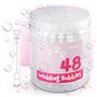 Festicy Lot Bulles de Savon Mariage I 48 pièces avec poignée de cœur de 4