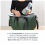 Nuvita 1162 Chauffe-biberon Nomade universel Warm’n’Go avec USB - Chauffage portable rapide, 4 réglages de température, Facile à