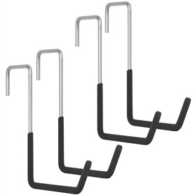 Winter Shore pour Crochet Plafond Rangement Garage (Lot de 4) - Crochet S Robuste - Crochet Velo