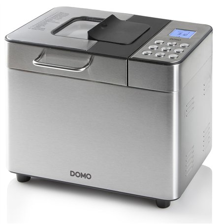 Domo B3971 Machine à Pain Inox Noir Plastique
