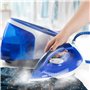 Domo DO1069S fer à repasser Fer à vapeur 2200 W Bleu, Blanc