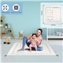 Babyfun Couverture Etape Bebe Imprimée Double Face – Tapis Mois Bebe en Français - Tapis Photo Bebe Mois - Cadeau Naissance Fill