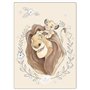 Disney King of Lion Couverture douillette 100 x 140 cm
