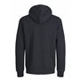 JACK & JONES Sweat à Capuche zippé Sweat à Capuche zippé Uni Black XS Black XS