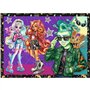 Trefl - Monster High, Journée Électrisante de Monster High - Puzzle 4en1, 4 Puzzles, de 35 à 70 Pièces - Différents Niveaux de d