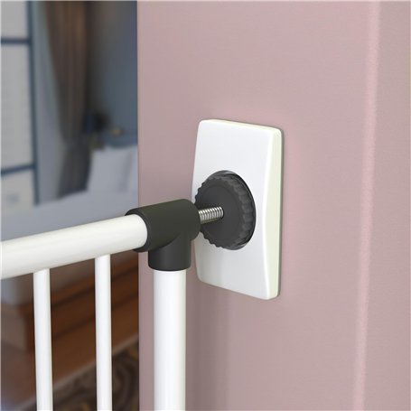 WunderHippo – 4X Patins de Protection Murale – Protection Murale sans Perçage – Grille et Barrière de Sécurité pour Escalier & P