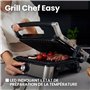 Zeegma Grill Chef Easy – Grill Électrique 2 en 1 et Presse-Panini, 2000W, Plaques Céramiques Antiadhésives, 29 x 23.2 cm², Tempé