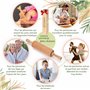 MagicBeech Rouleau de massage en 100% bois de hêtre - rouleau de massage en bois avec poignée appareil de massage contre la cell