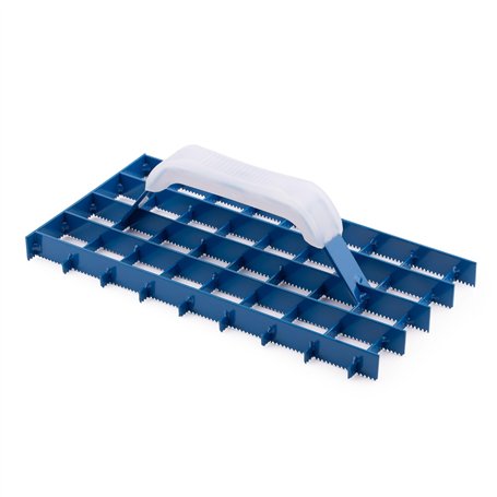 MIVOS Râpe à poncer - Planche à poncer professionnelle - Rabot à grille - Rabot à crépi - 290x145mm - Planche à râper en acier