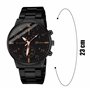 Retoo Montre Homme, Montre Analogiques, Diamètre du Boîtier 40 mm, Acier Inoxydable, Mécanisme À Quartz, Classique Entreprise Ho