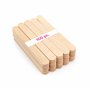 LALILL Spatule Cire Epilation 100 Pièces - Batonnet en Bois Longueur 15 cm - Spatule en Bois pour épilation - Bâtonnets pour Mas