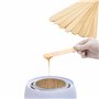 LALILL Spatule Cire Epilation 100 Pièces - Batonnet en Bois Longueur 15 cm - Spatule en Bois pour épilation - Bâtonnets pour Mas