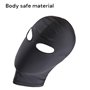 Cagoule Bdsm avec 1 trous pour les la bouche S/M spandex noir Jouet Sexualité Couple Jeux Sexuelle Adulte Accessoires Sexualité 