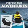 Siège de stand up paddle universel pour kayak paddle - Noir - S'adapte à toutes les planches SUP - Ne nécessite pas d'anneaux en