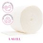 LALILL 1000 Tampons - Tampons non pelucheux pour Cleaner, Aceton Remover - Lingettes Nageldesign Manucure - cellulose sans peluc