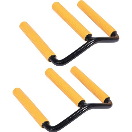 2 supports de plaque avec poignée de transport