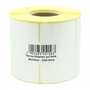MD Labels Étiquettes thermiques 80 x 50 mm blanches en rouleau 1000 pièces Adhésif permanent