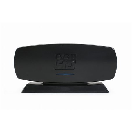 AX INTERNA DVB-T2 HD Antenne d'intérieur active avec amplificateur 10-25 dB max Câble de raccordement et bloc d'alimentation ext