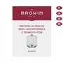 Browin 801013 Yaourtière - Fromagère avec Thermostat 1,5 L | Machine Électrique pour Yaourts et Fromages Faits Maison | Températ