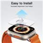 JETech Protection D'écran pour Apple Watch Ultra 2/1 49 mm, Film en Verre Trempé, HD Clair, Lot de 3