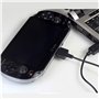 Yudanny Câble de Charge 2 en 1 USB pour Playstation PS Vita PSV 1000
