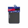 SPARCO SPF500BL Lot de 3 Tapis de Sol universels avec Pont arrière Noir/Bleu