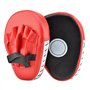 Queta 1 Paire de Pattes d'Ours Boxe en Cuir Bouclier Courbe pour l'Entraînement de Sport de Combat