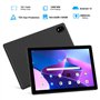 DOOGEE U10 Tablette Android 13, 9GB RAM + 128GB ROM (1TB TF), 10 Pouces Tablette Tactile 2024, Quad-Core 2.0 GHz, WiFi-6 / BT 5.