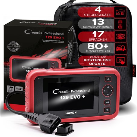 LAUNCH Officiel CRP 129 Evo+ OBD2 Valise Auto Diagnostic