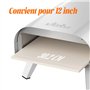 BIGHORN Four à pizza au gaz portable,pieds pliable;four à pizza portable