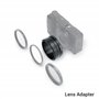 JJC Adaptateur d'objectif GA-1 pour Ricoh GW-4 objectif de conversion large sur appareil photo Ricoh GR III – Remplace l'adaptat
