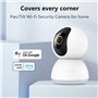 Xiaomi Mi Smart Camera C300 Caméra Surveillance WiFi Intérieure Caméra 360°, Détection Humaine AI Suivi Intelligent Sirène Audio
