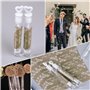 50Pcs Bulles Stickers Mariage Romantique Etiquette Adhésive Imperméable Autocollant Bouteille Bulle Savon Flacon Décoration Bull