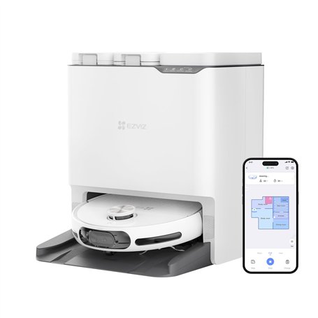 EZVIZ RS20 Max Robot Aspirateur avec Serpillière Installation & Détachement Automatique