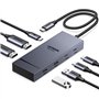 UGREEN Revodok Pro 207 Docking Station Hub USB C Dual HDMI 4K 60Hz PD 100W 7 en 1 Station Accueil Adaptateur Multiports USB 2A2C