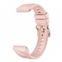 HUAWEI EasyFit 3-18F1 Rose Crystal Pink Fluoroélastomère 23 mm Sangle Résistant à l'eau IP54 Bluetooth pour Smartphone