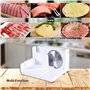 SuperHandy Trancheuse 17cm Portable Professionnel et Pliable électrique AC 230V 50Hz 120 Watt pour: viandes, Deli et fromages à 