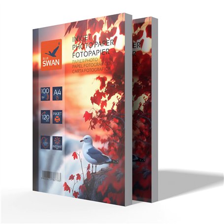 Blue SWAN Papier Photo A4