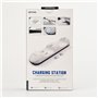 NiTHO Chargeur Manette PS5, Station de Charge Compatible avec Manettes PS5 & Edge, Station de Rechargement Rapide pour 2 Manette