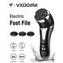 Vxdoirk Râpe Electrique Pieds Professionnel Rechargeable IPX7 Etanche
