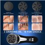Rapeuse Pieds Electrique,Vxdoirk Râpe Electrique Pieds Professionnel Rechargeable IPX7 Etanche,Rappe Pieds Pédicure Electrique 2