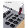 GHB Tondeuse Cheveux Hommes Tondeuses à Cheveux Professionnel Sans Fil Rechargeable avec 7 Peignes et 2 Batteries au Lithium pou