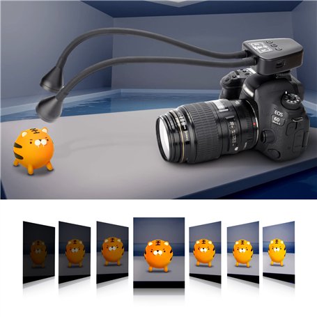 JJC Lampe à Bras Macro