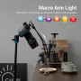 Lampe LED pour Appareil Photo avec Batterie Rechargeable intégrée