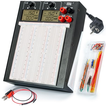 YIHUA 1502PBB Kit d'alimentation power supply pour planche à pain avec sortie DC + 15V -15V pour kit de Arduino composant