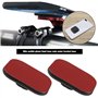 The Lord of the Tools 2pcs Support de Téléphone Portable Compatible avec Garmin Edge Support d'ordinateur de Vélo Anti-dérapant