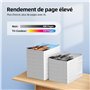 Prodoki 302 XL Cartouche d'encre Remplacement pour HP 302 XL Noir et Couleur Cartouche Encre pour OfficeJet 3831 3833 3830, Desk