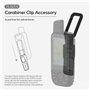 TUSITA Mousqueton Clip Support Accessoire Compatible avec Garmin Handhelds - GPS Système Accessoires 010-12897-01