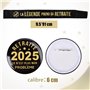 Cadeau Retraite 2025 1Pc Écharpe 1Pc Badge pour Homme “LA LÉGENDE Prend SA Retraite” Noir Doré Décoration Fête Départ en Retrait
