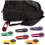 SULOLI 20pcs Mini Boussole Boussole Portative Extérieure,Boussole de Camping Colorée，Boucle d'escalade,ABS Boussole Porte Clef